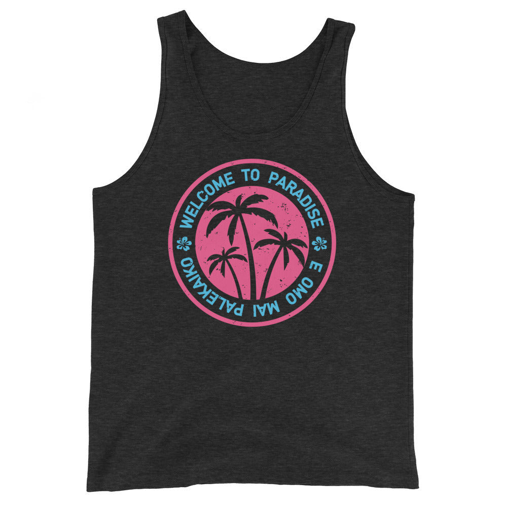 Welcome To Paradise Unisex Tank Top