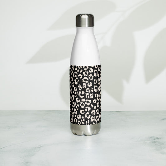 Leopard Printed Stainless Steel Water Bottle