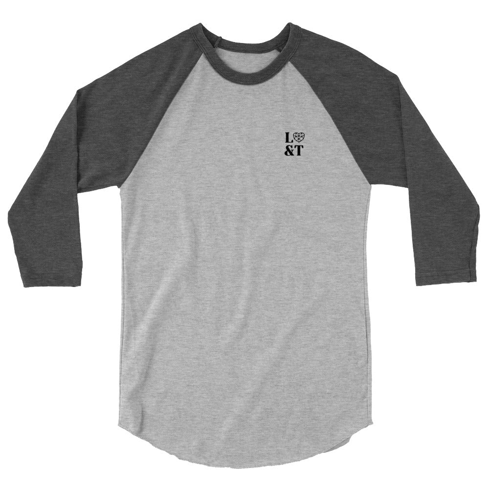 L&T Embroidered 3/4 Sleeve Raglan Shirt