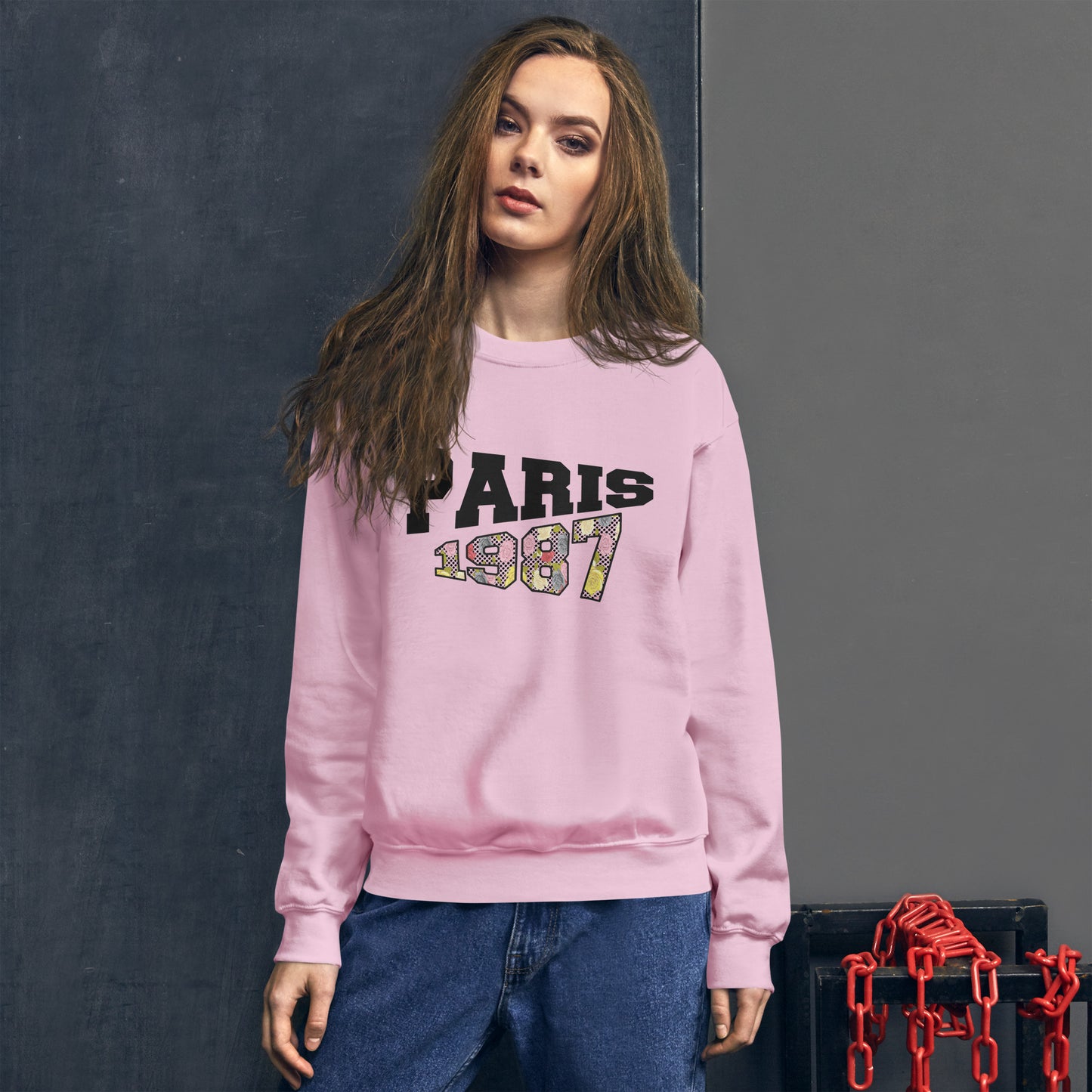 Paris 1987 Unisex Sweatshirt