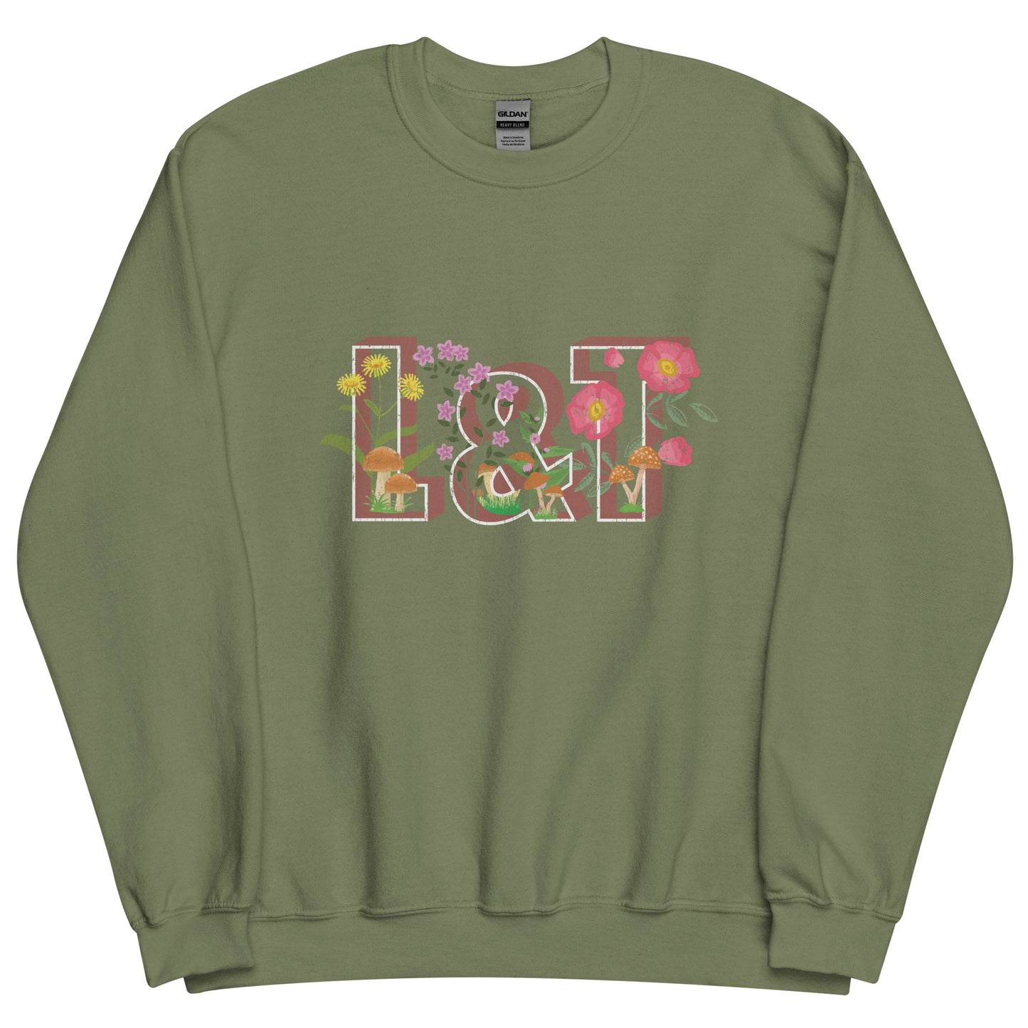 L&T's Garden Floral Unisex Sweatshirt