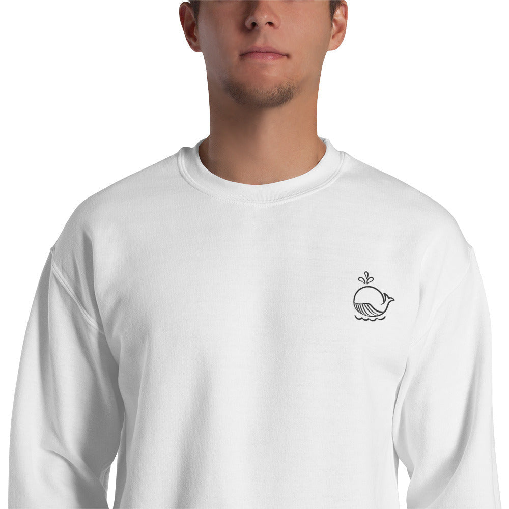 Whale Unisex Sweatshirt - Love&Tees