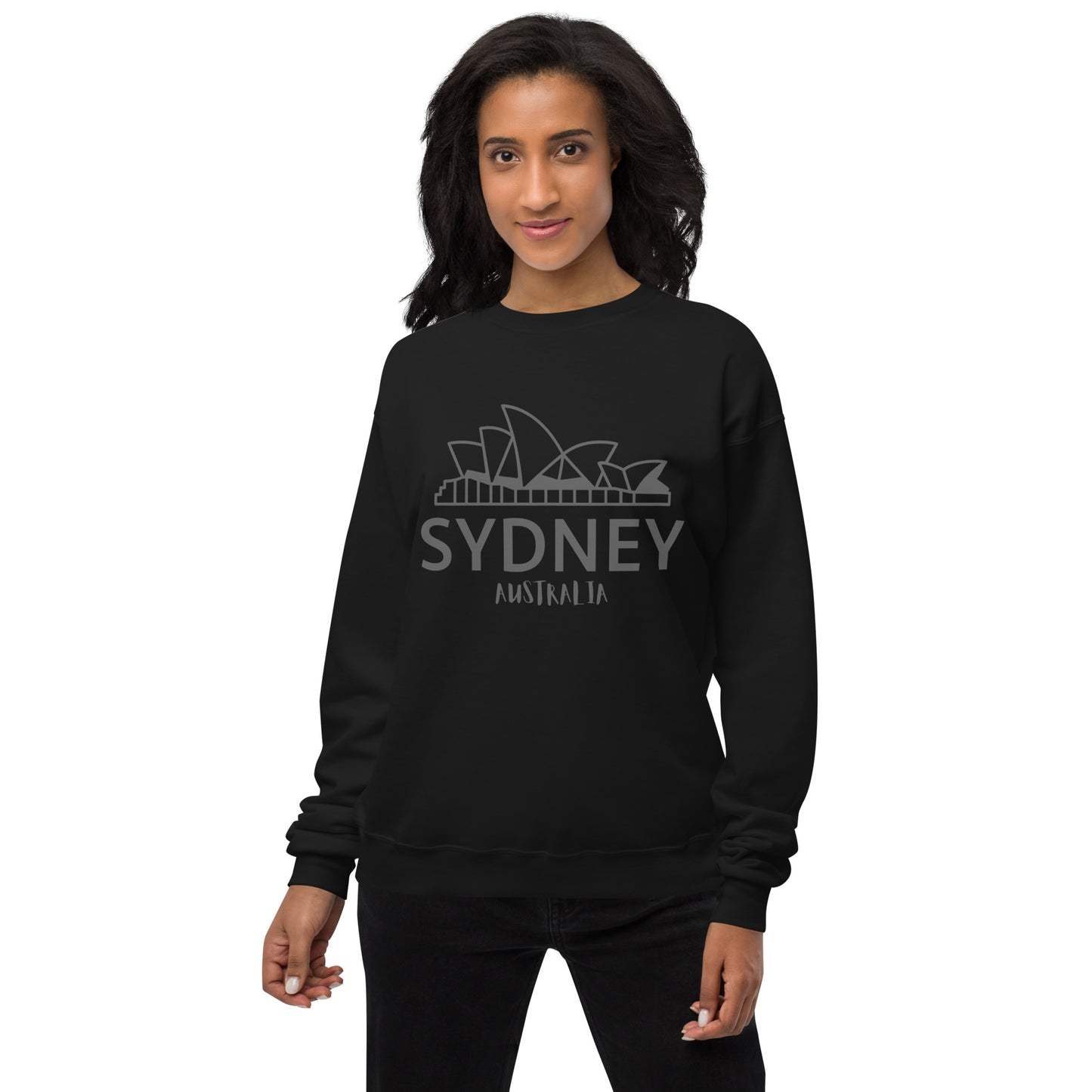 Sydney Unisex Fleece Sweatshirt