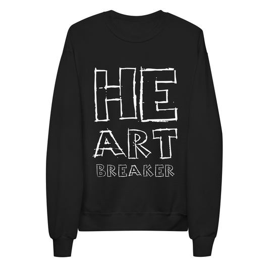 Heart Breaker Unisex Fleece Sweatshirt