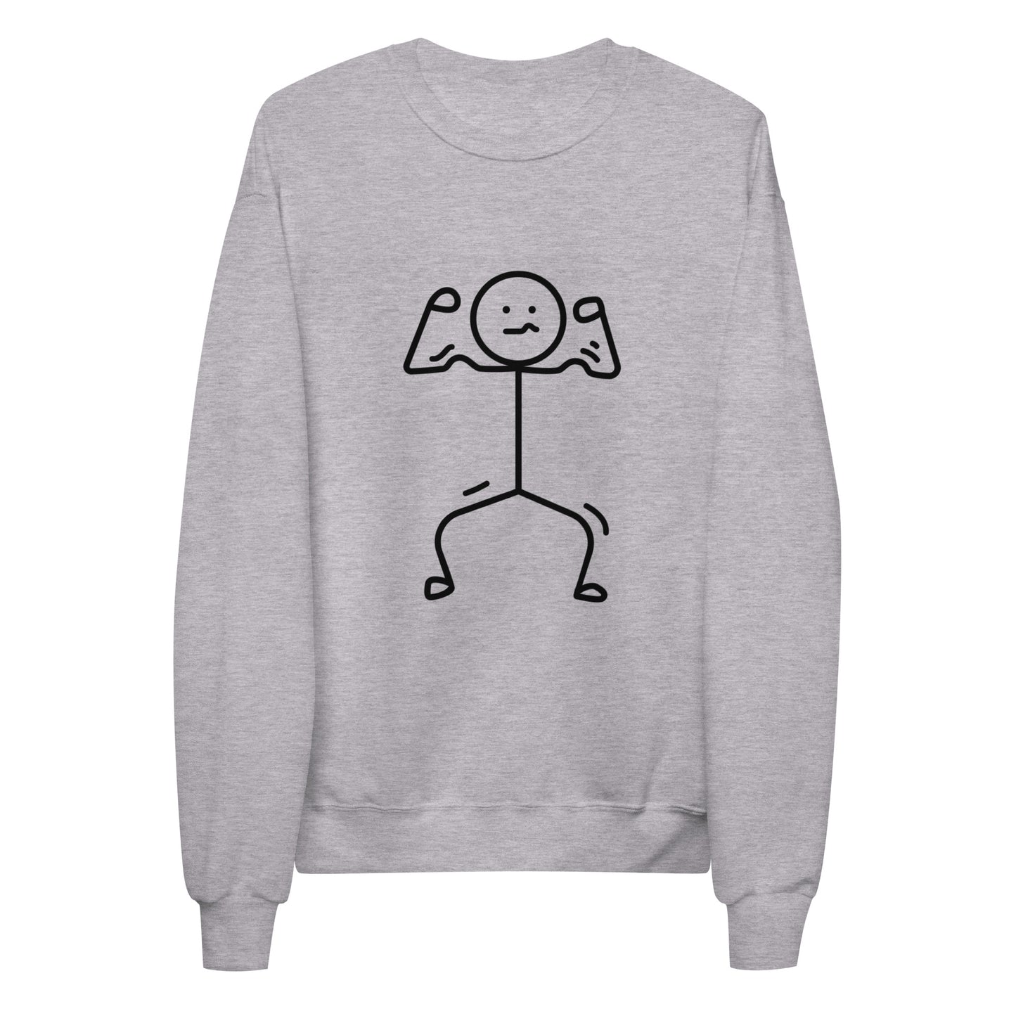 I Work Out Unisex Fleece Sweatshirt