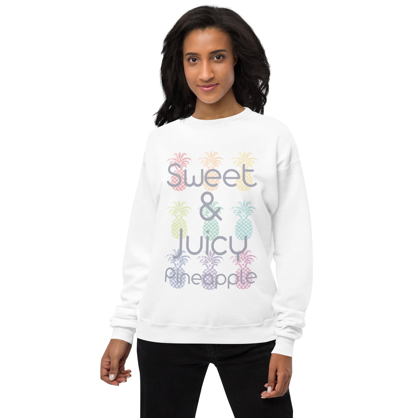 Sweet & Juicy Unisex Fleece Sweatshirt
