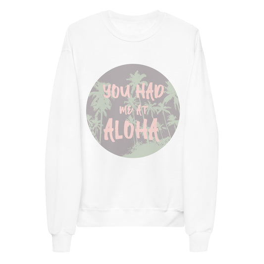 Aloha Unisex Fleece Sweatshirt