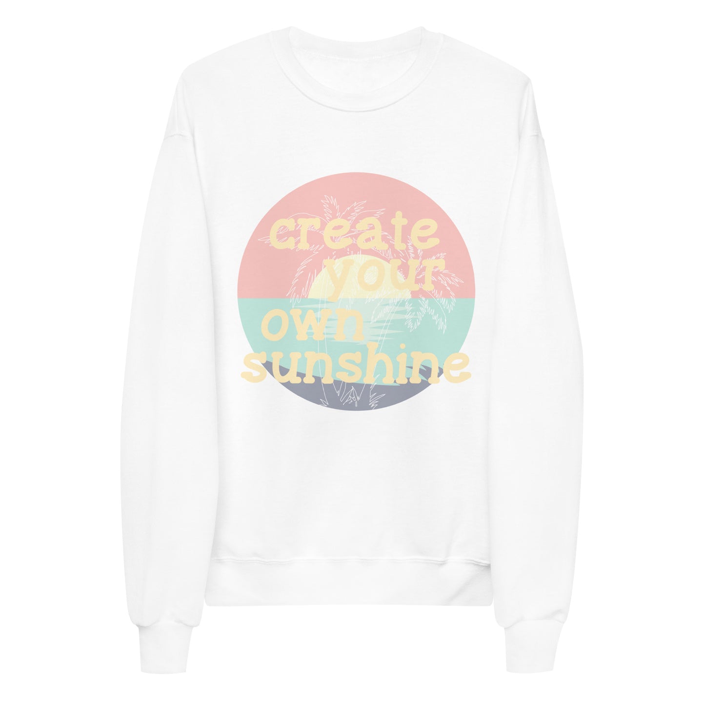 Sunshine Unisex Fleece Sweatshirt