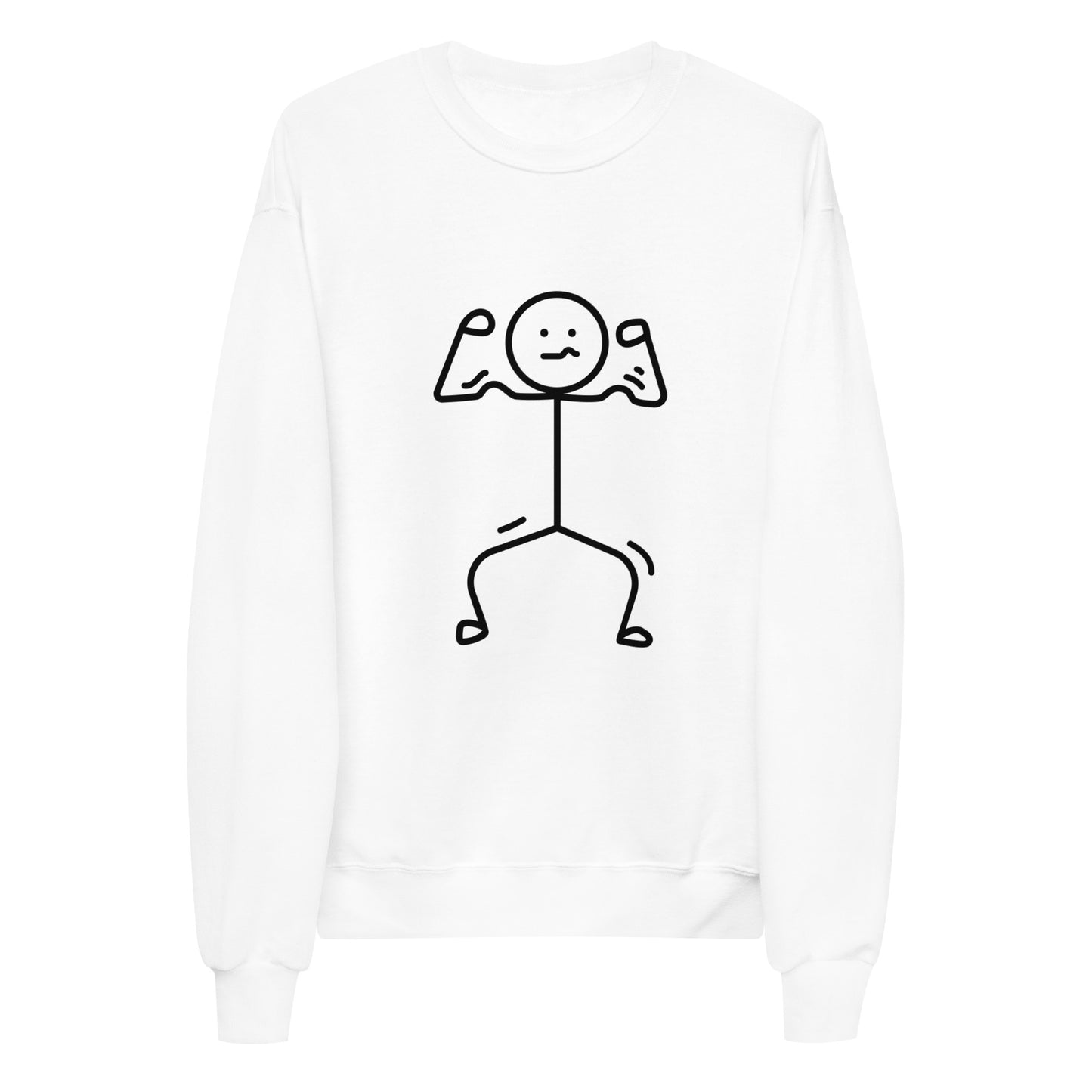 I Work Out Unisex Fleece Sweatshirt
