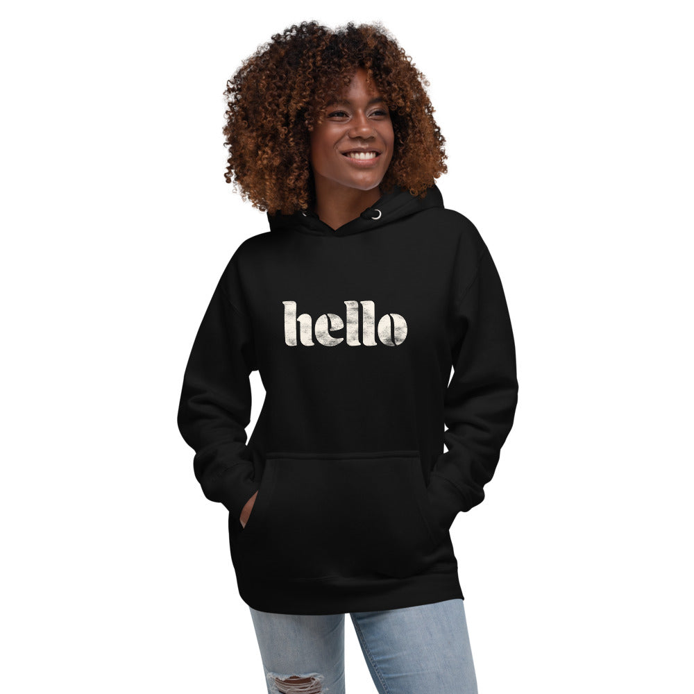 Hello Goodbye Unisex Hoodie