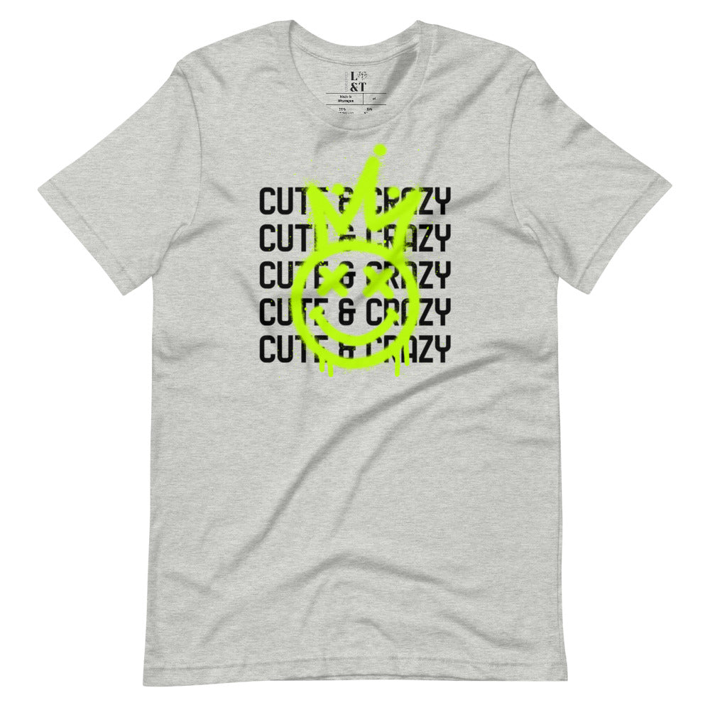 Cute & Crazy Short-Sleeve Unisex T-Shirt