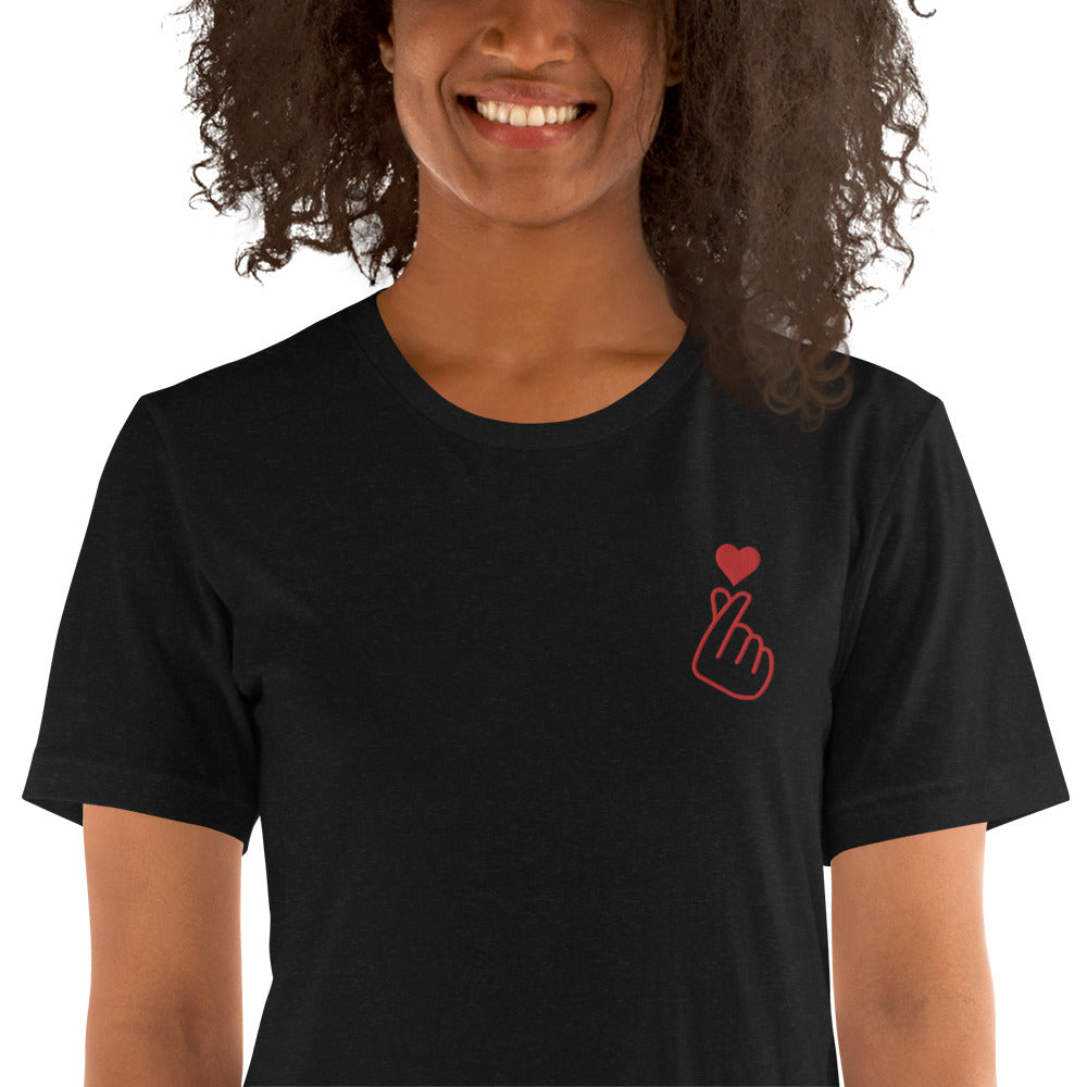 Embroidered Love Unisex T-Shirt