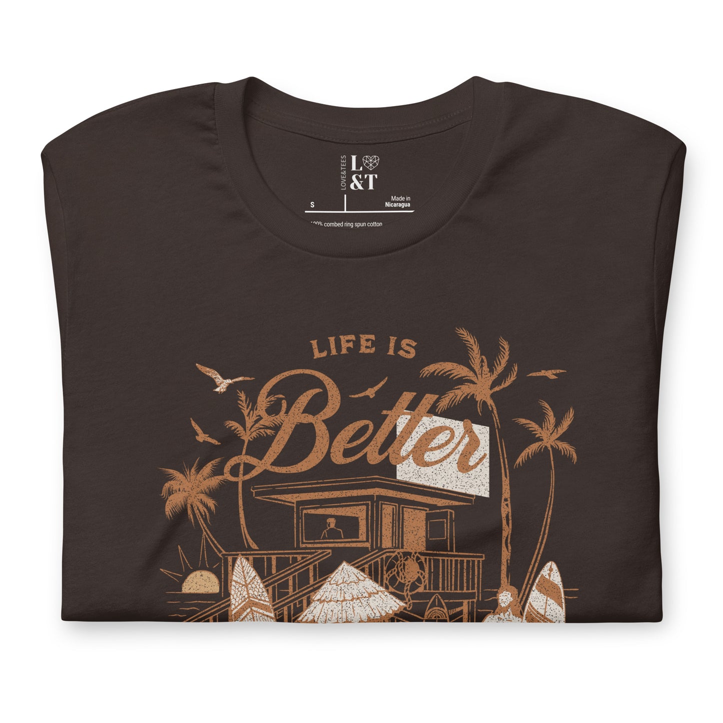 Life Is Better At The Beach Unisex T-Shirt