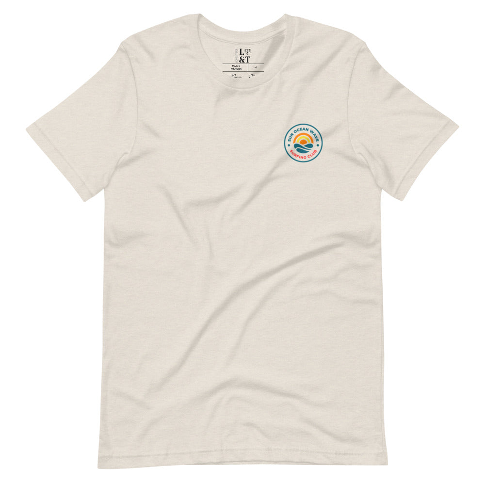 Ocean Wave Short Sleeve Unisex T-Shirt