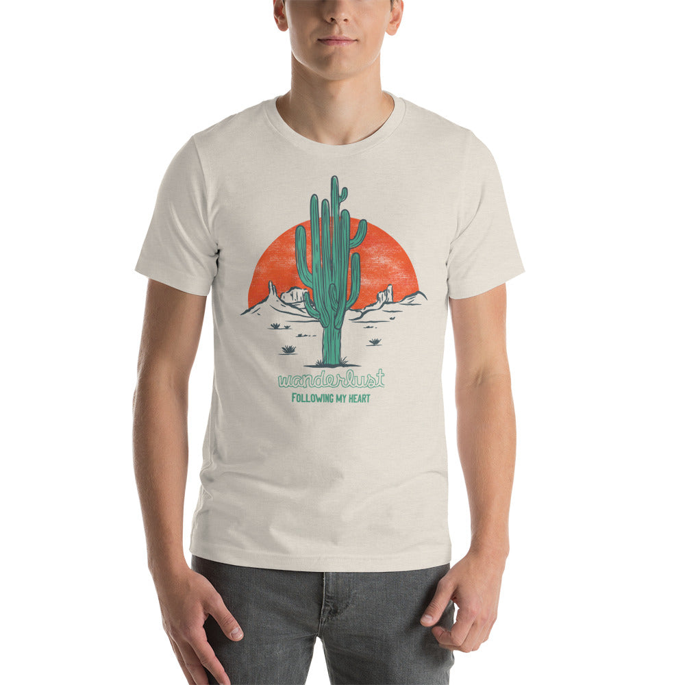 Wanderlust Short Sleeve Unisex T-Shirt