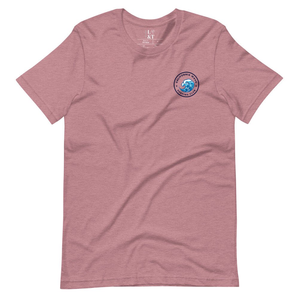 California Wave Short Sleeve Unisex T-Shirt