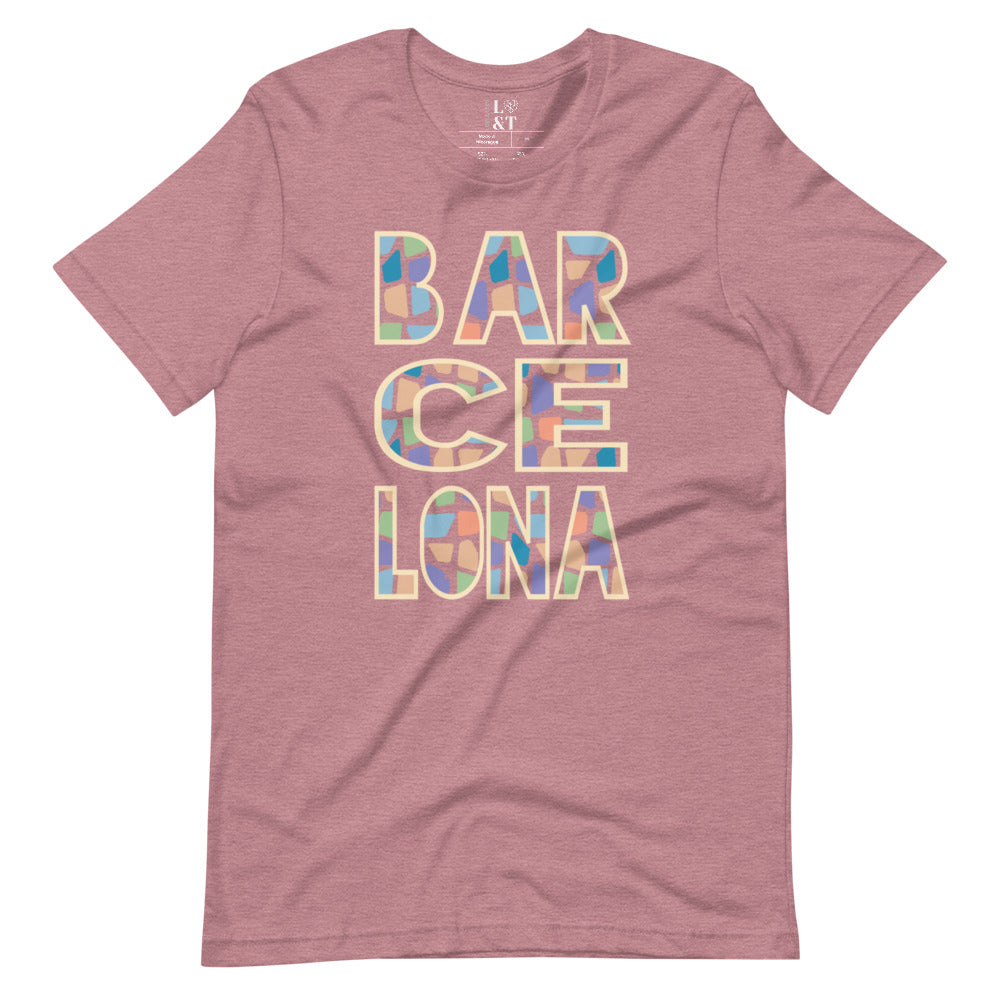 Barcelona Short Sleeve Unisex T-Shirt