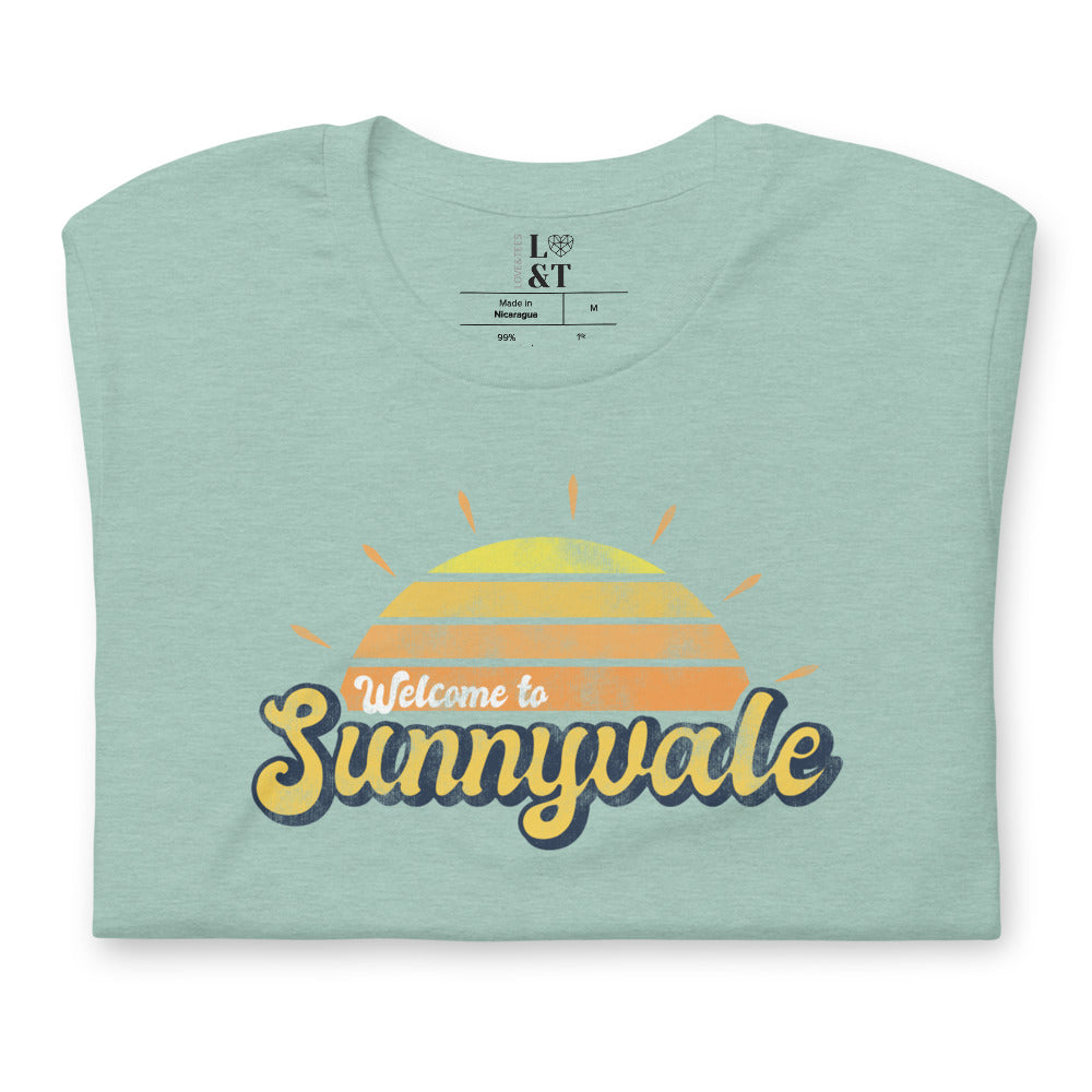 Sunnyvale Short-Sleeve Unisex T-Shirt