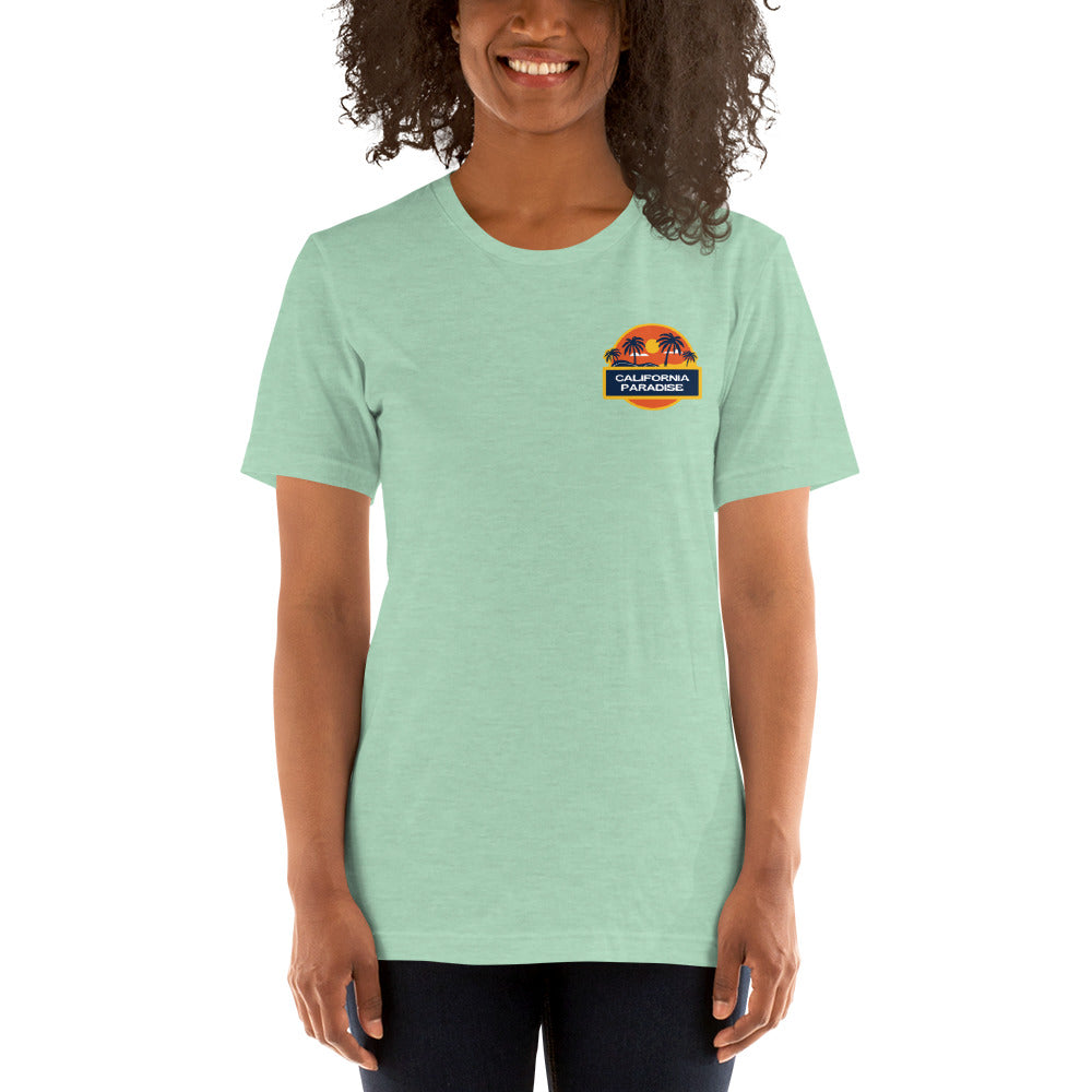 California Paradise Short Sleeve Unisex T-Shirt