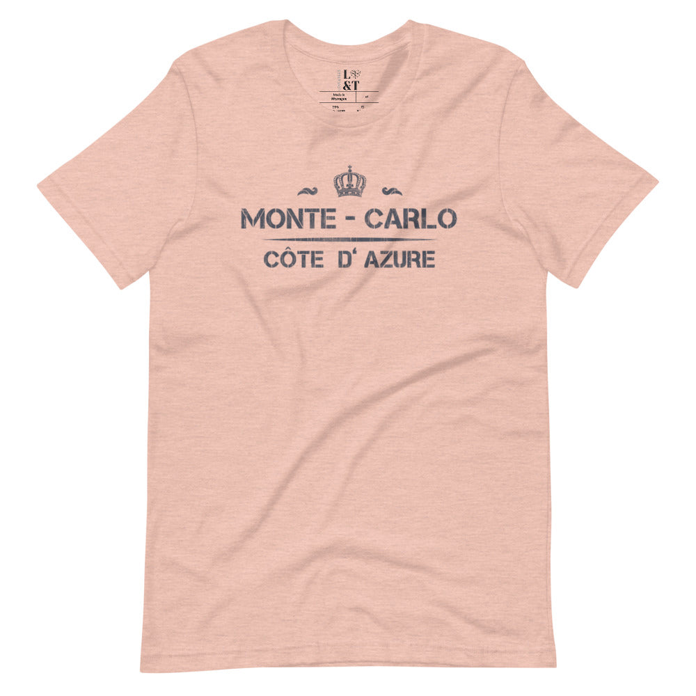 Monte Carlo Short Sleeve Unisex T-Shirt