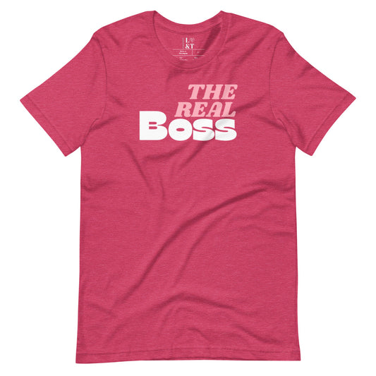 The Real Boss Short Sleeve Unisex T-Shirt