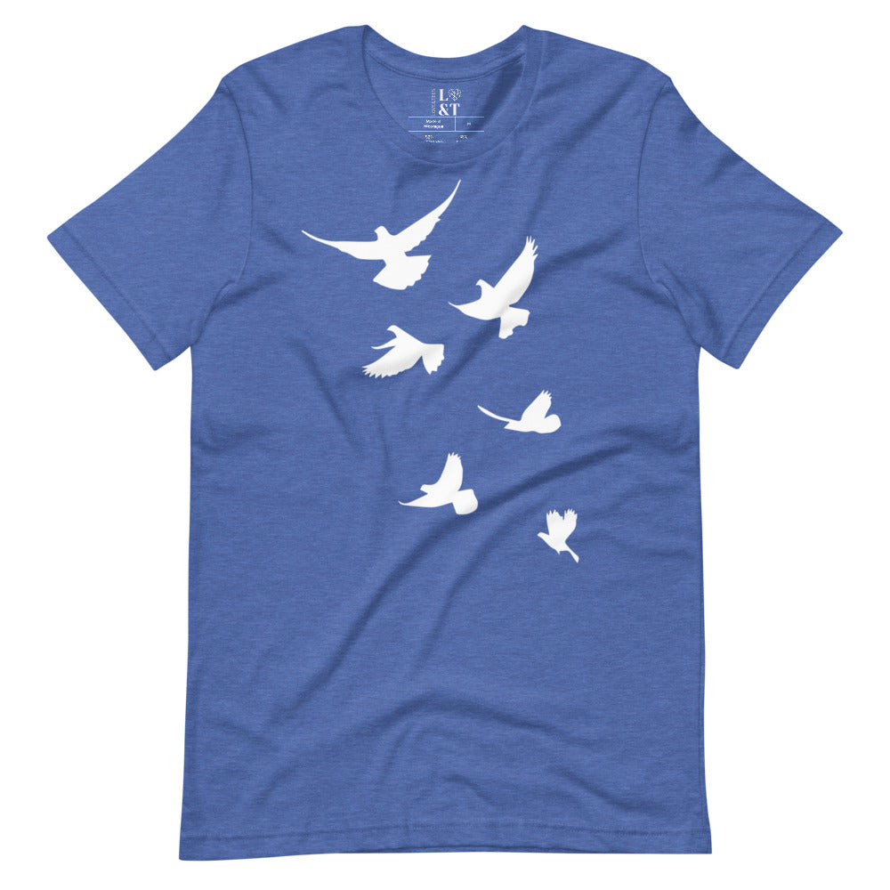 Dove Short Sleeve Unisex T-Shirt