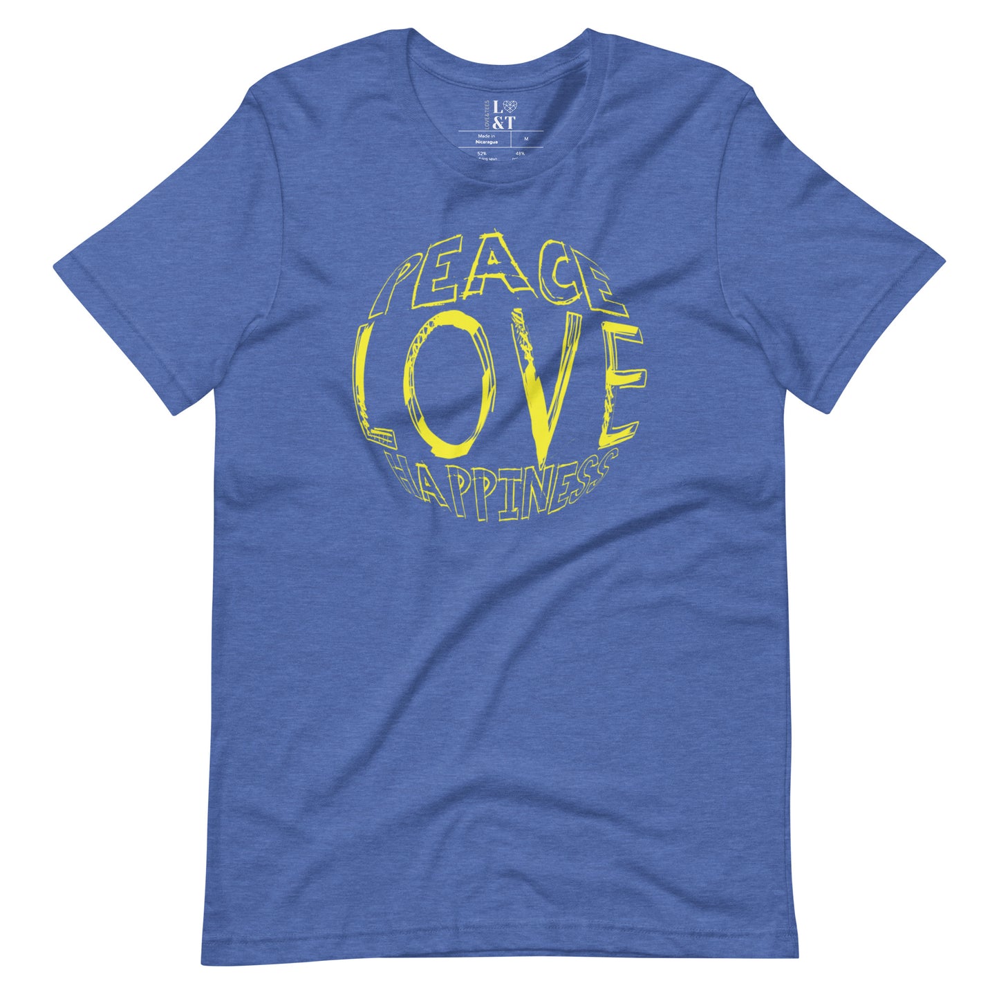 Peace Love Happiness Unisex T-Shirt