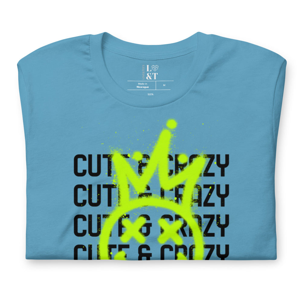 Cute & Crazy Short-Sleeve Unisex T-Shirt