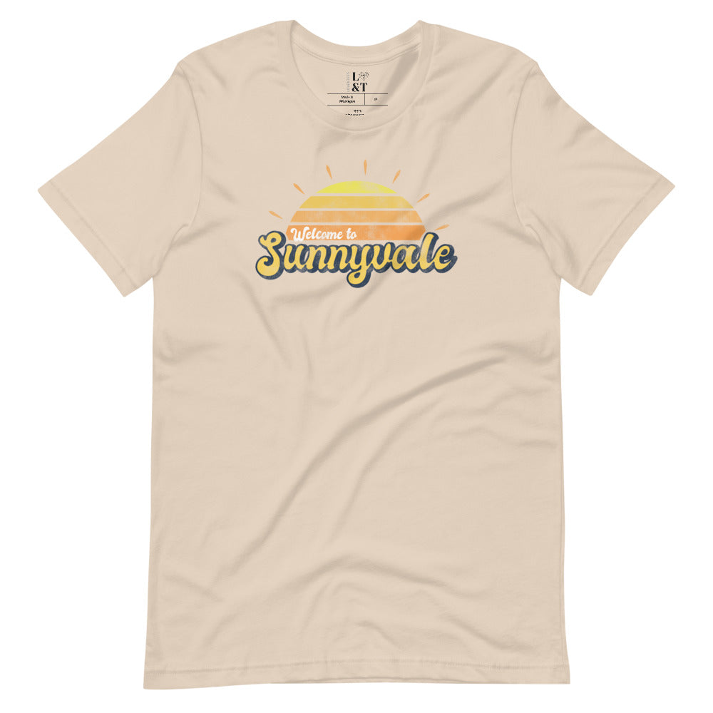 Sunnyvale Short-Sleeve Unisex T-Shirt