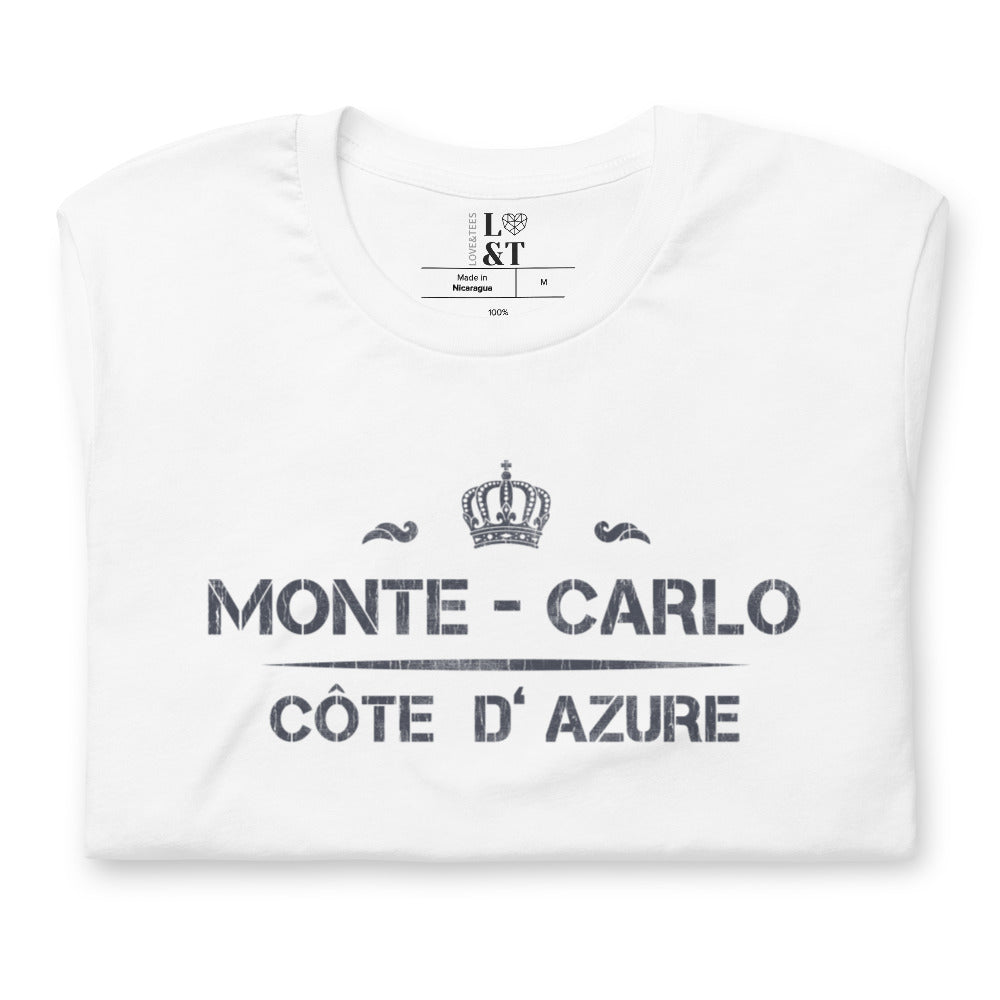 Monte Carlo Short Sleeve Unisex T-Shirt