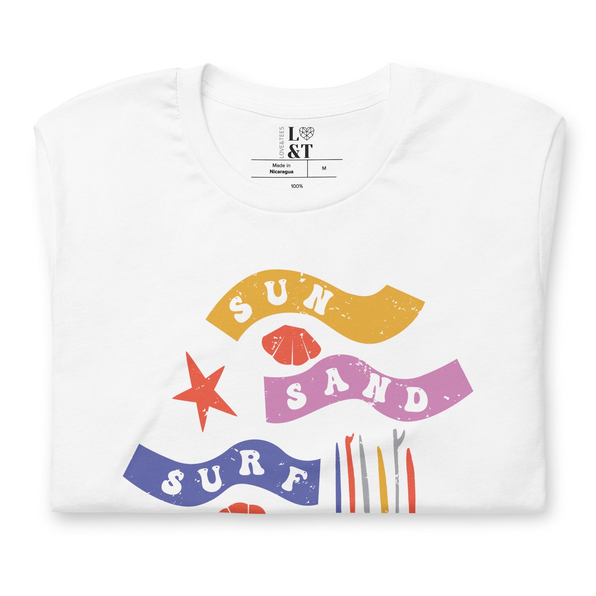 Sun, Sand, Surf, Sea Unisex T-Shirt - Love&Tees
