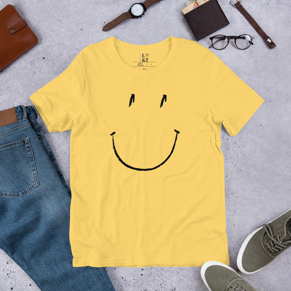Smiley Face Unisex T-Shirt