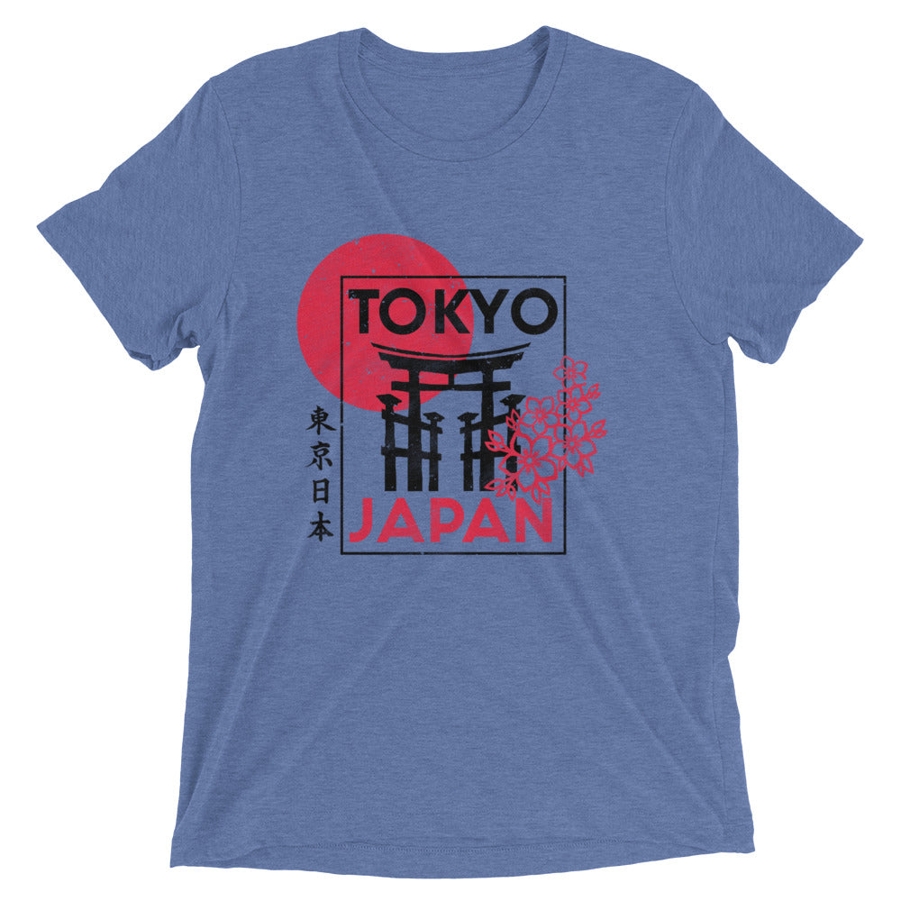 Tokyo Short Sleeve Tri-Blend T-Shirt