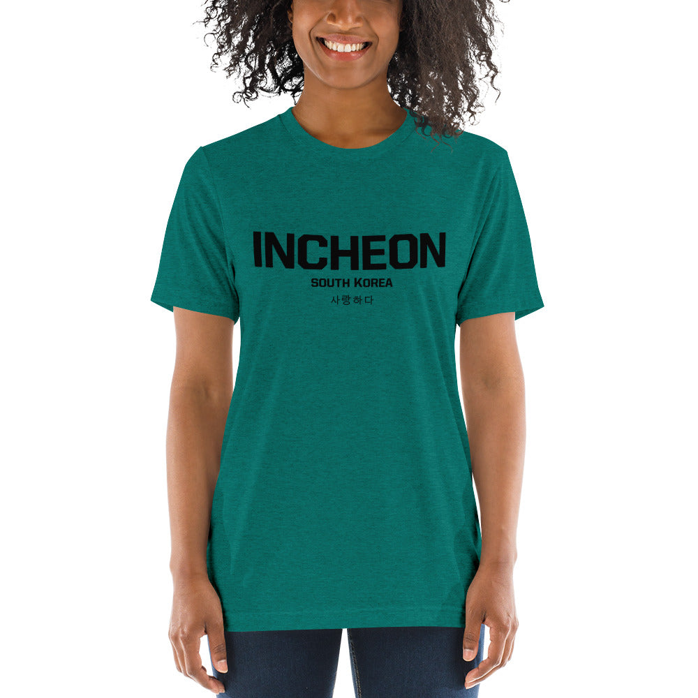 Incheon Short Sleeve Tri-Blend T-Shirt