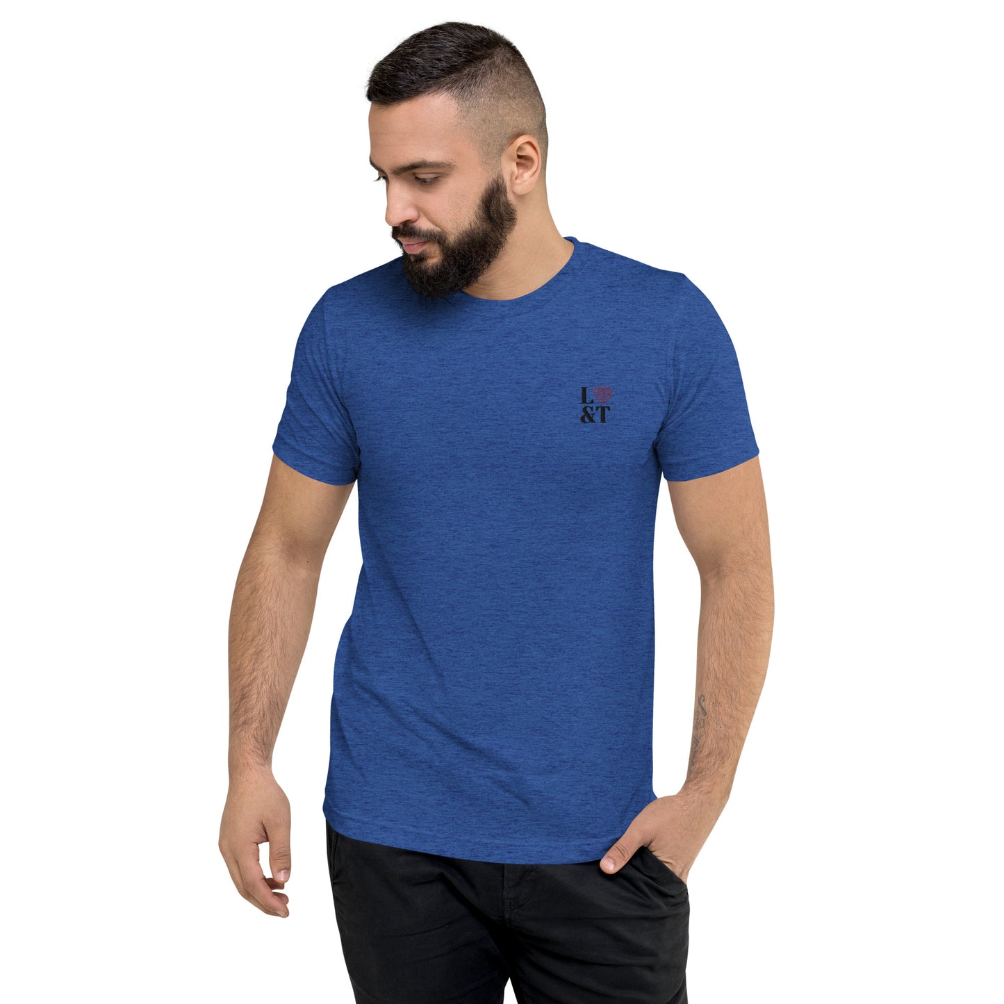 L&T Unisex Embroidered Super Soft T-Shirt
