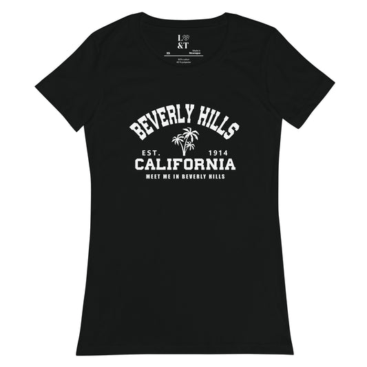 Beverly Hills Women’s Fitted T-Shirt