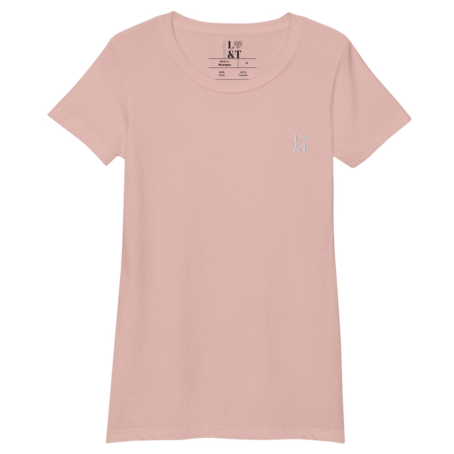 Logo Fitted Round Neck T-Shirt