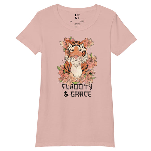 Ferocity & Grace Women’s Fitted T-Shirt