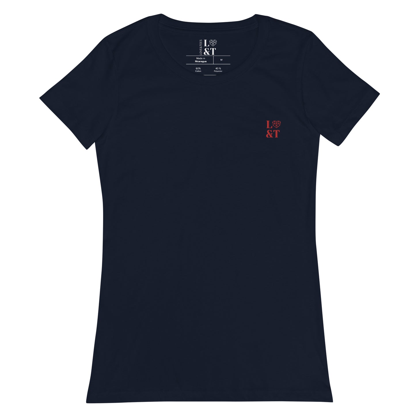 Logo Fitted Round Neck T-Shirt