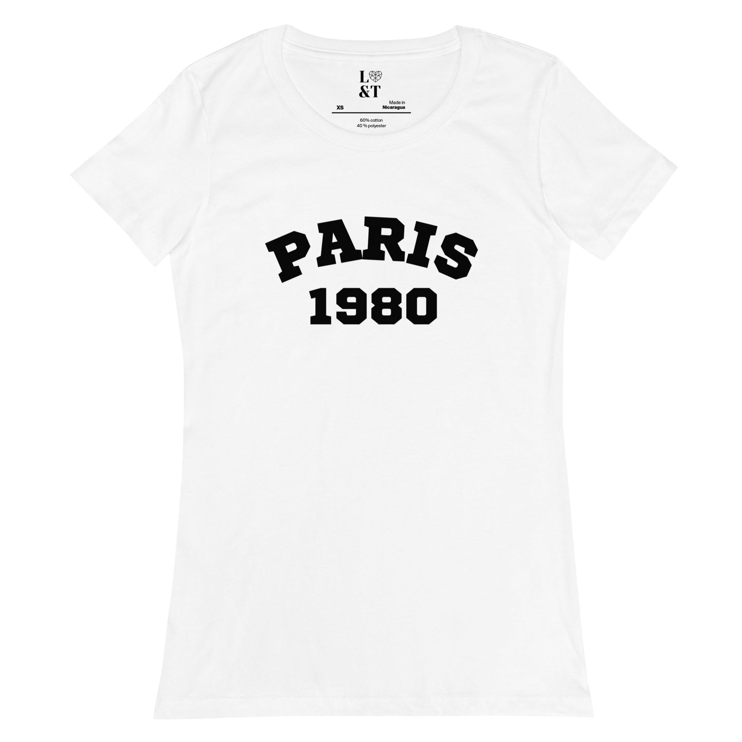 Paris Women’s Fitted T-Shirt