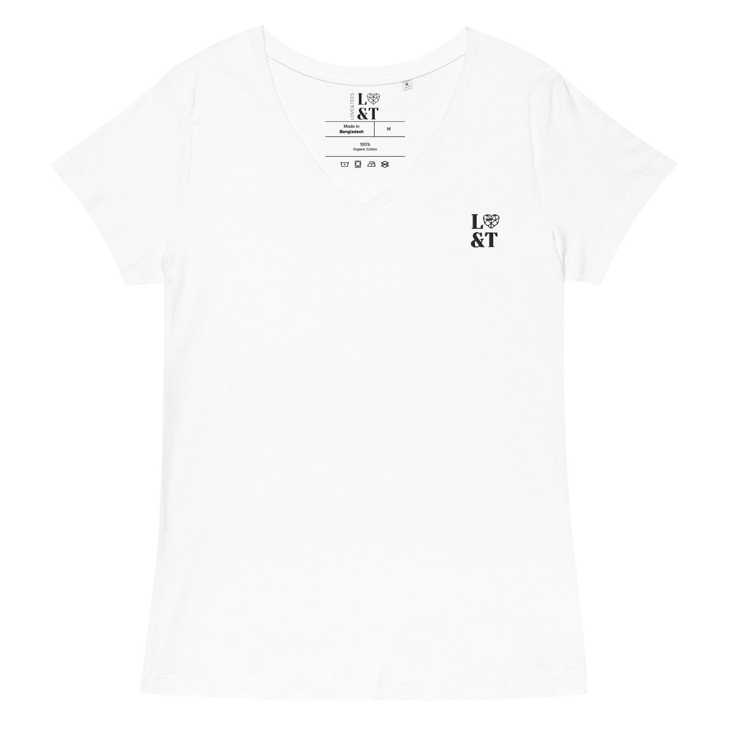 L&T's Women’s Fitted V-Neck T-Shirt