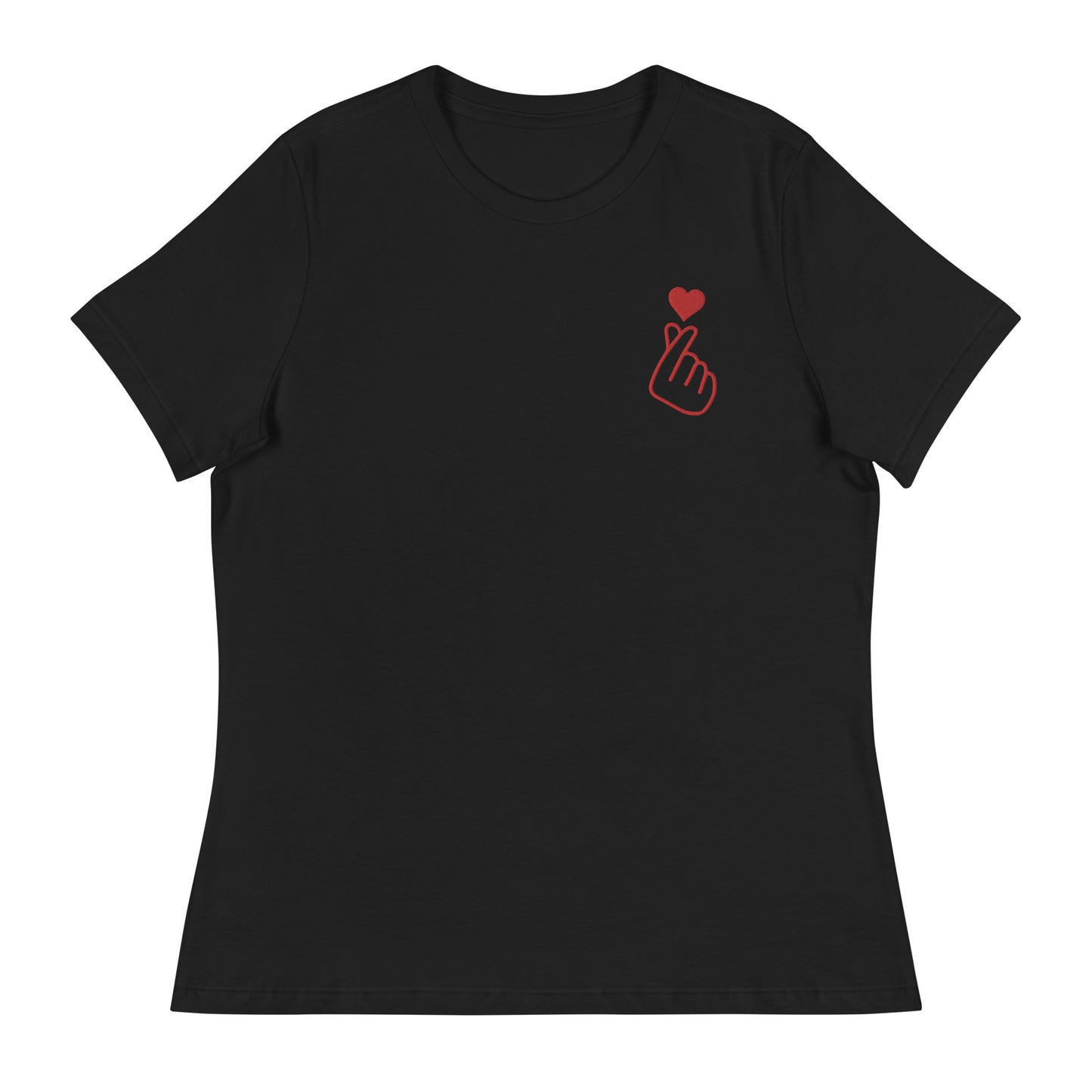 Embroidered Love Women's Relaxed T-Shirt