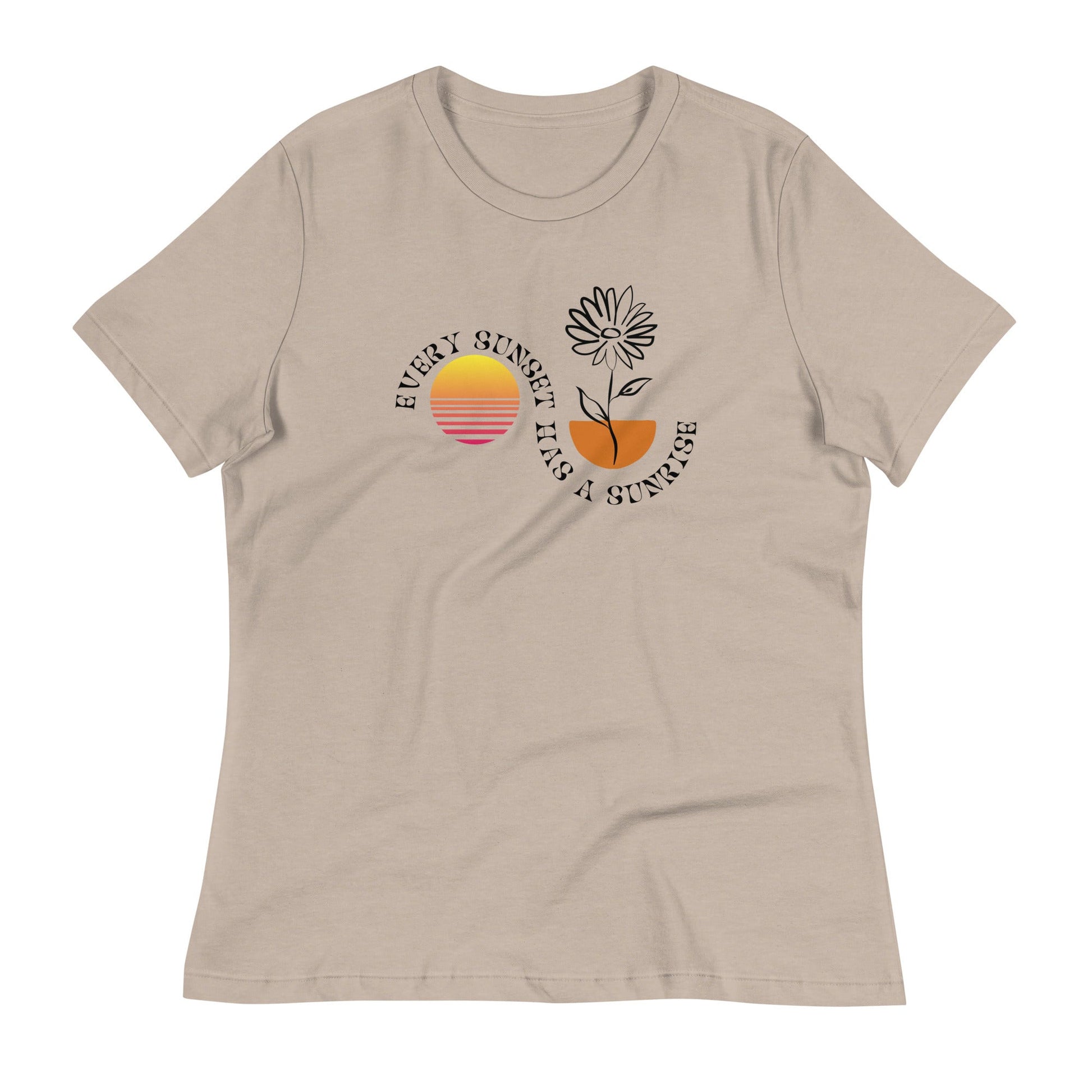 Sunset & Sunrise, Women's Relaxed T-Shirt - Love&Tees