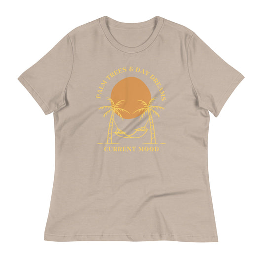 Palm Trees & Day Dreams Women's Relaxed T-Shirt - Love&Tees